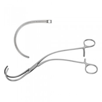 Weber Atrauma Aortic Clamp Stainless Steel, 24 cm - 9 1/2"